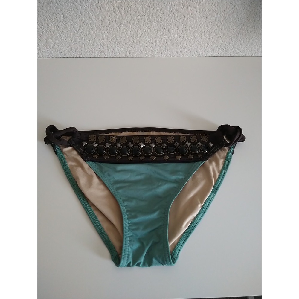 GEORGEOUS Victoria's Secret jeweled bikini bottom large sexy bikini